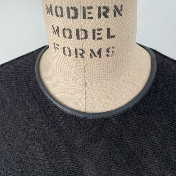 Alexander Wang twisted knit black sleeveless dress size 6 - Picture 11 of 13